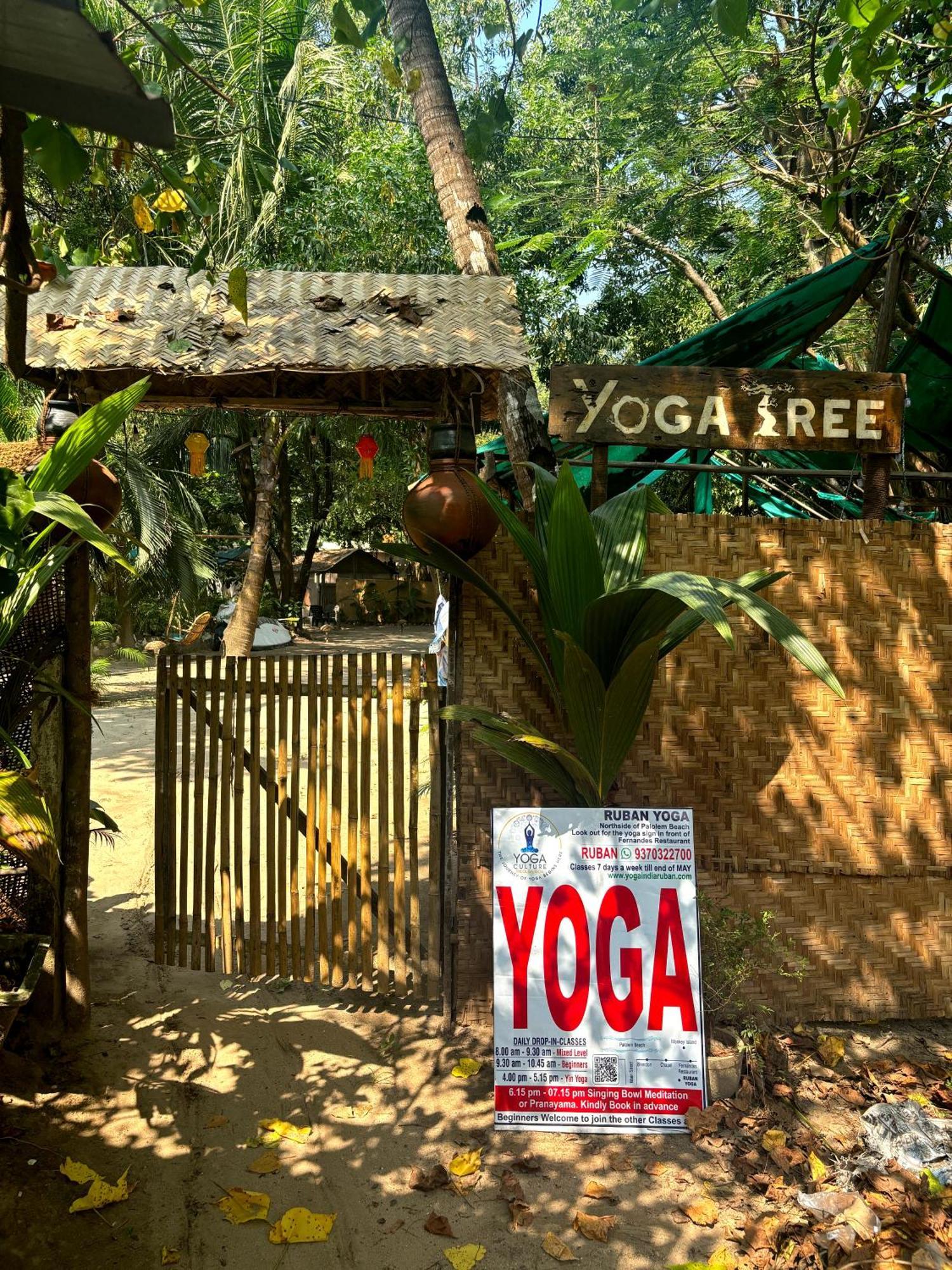 Ruban Yoga Hotel Палолем Екстериор снимка